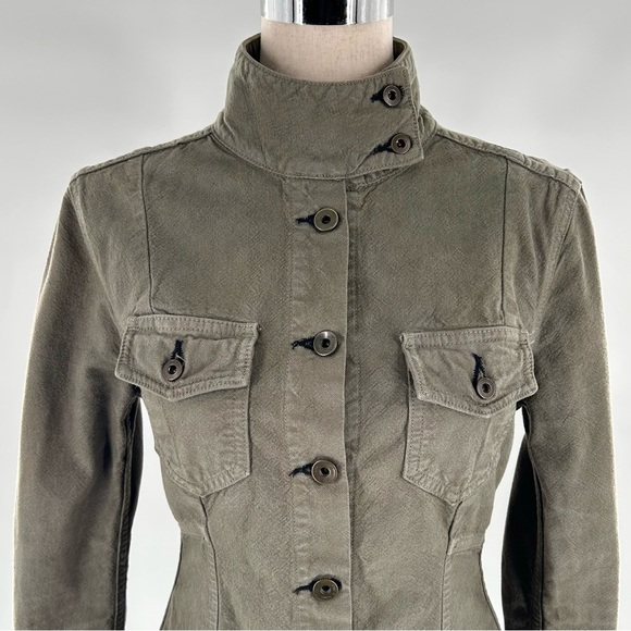 Rag & Bone Chamberlain Army Canvas Jacket XS - Picture 4 of 10